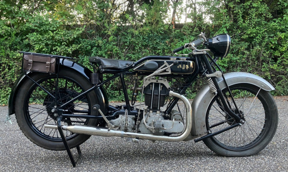 AJS K8 500cc OHV 1928 Nummerngleich