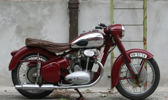 1955 Jawa 500 OHC Twin original condition -verkauft-